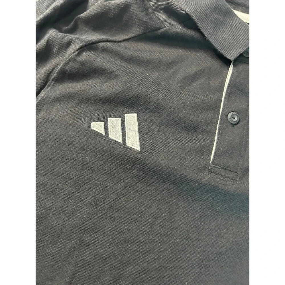 LAFC Men’s Adidas Black Polo Size M
